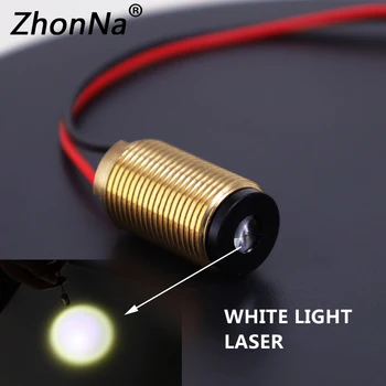 Мощный белый лазерный модуль мощностью 2,3 Вт может использоваться для автомобильного прожектора, луча Мини-медных деталей, яркости 550 Люмен