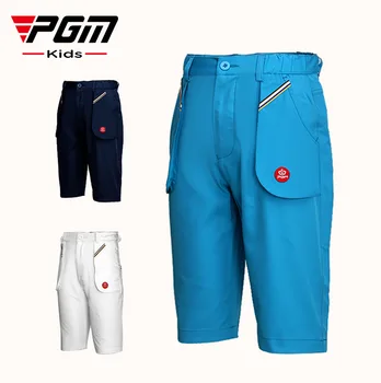 Одежда для гольфа PGM, Детские спортивные шорты, Шорты для мальчиков, Летние Дышащие Ткани для гольфа