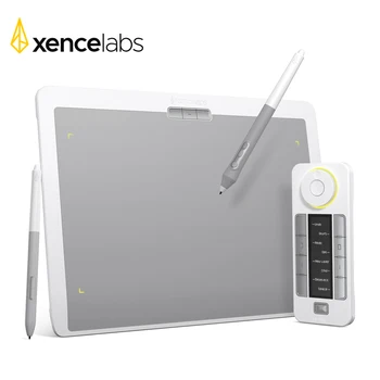 Графический планшет XENCELABS Mate для профессионального рисования, 6-12-дюймовые цифровые планшеты с двойным 2D/3D стилусом-ластиком для Win/macOS