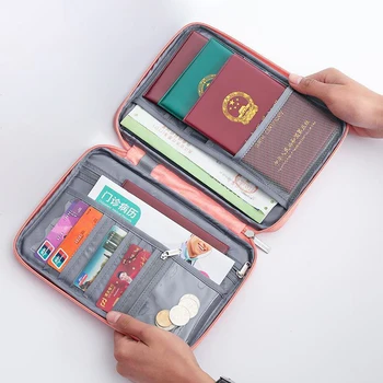 Дорожный водонепроницаемый держатель для паспорта, клатч, многофункциональный документ, удостоверение личности, органайзер для визитных карточек, Аксессуары для кредитных карт
