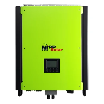 Гибридный Солнечный инвертор 5000 Вт 48 В постоянного тока 230 В переменного MPPT солнечное зарядное устройство PV вход 900 В постоянного тока, сертифицированный VDE, параллельный  