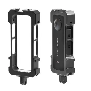 Защитный чехол, металлическая защитная рамка для камеры X3 с креплением для холодного башмака, Клетка для экшн-камеры X3, аксессуары для экшн-камеры