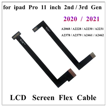 10 шт. Соединительный кабель для ЖК-экрана iPad Pro 11 дюймов 2nd 2020 3rd Gen 2021 Разъем для дисплея Гибкие Запасные части