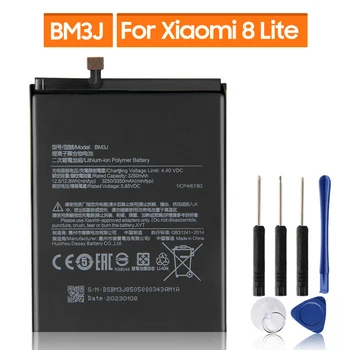 Сменный аккумулятор для Xiaomi 8 Lite MI8 Lite BM3J аккумуляторная батарея для телефона 3350 мАч