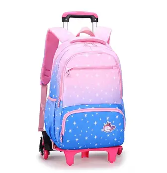 Студенческая сумка для книг на колесиках, школьный рюкзак на колесиках, сумка для девочек, школьный рюкзак на колесиках, детские сумки на колесиках, школьные тележки на колесиках