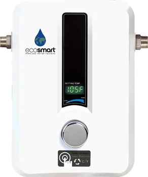 Электрический безцилиндровый водонагреватель EcoSmart ECO 11 мощностью 13 кВт при 240 Вольтах с запатентованной самомодулирующейся технологией