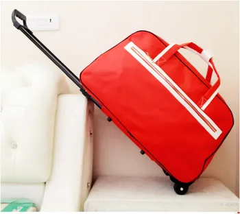 Женская дорожная сумка для багажа, Женская Сумка на колесиках для салона, дорожная тележка, сумки на колесиках, Дорожный Чемодан, Багаж, Дорожная сумка