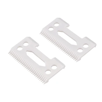 Новое 2шт 28 Зубчатое Циркониево-керамическое лезвие для стрижки волос Wahl Senior
