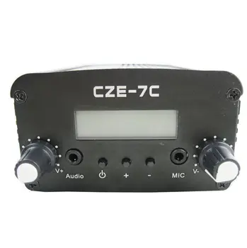 CZE-7C 7w Широковещательный Fm-Радиопередатчик Аудио Вещательная Мини-Радиостанция
