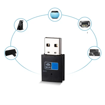 Мини Беспроводной USB-приемник-передатчик 2 в 1, WiFi, Bluetooth-Совместимый адаптер для ноутбуков, мышь, клавиатуры