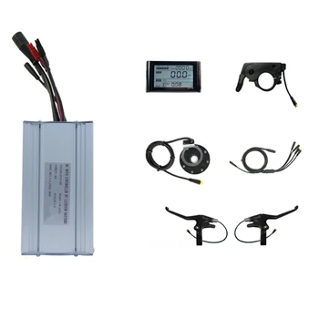 30A Водонепроницаемый комплект головного контроллера Ebike Controller Kit SW900 Дисплей синусоидальный контроллер 36/48V1000W
