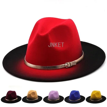Ретро унисекс, модные шляпы-фетровые шляпы, джазовая кепка, бандитская кепка, дорожная шляпа от солнца, панама