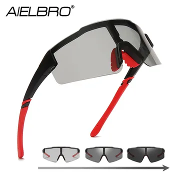 AIELBRO Мужские солнцезащитные очки Фотохромные Велосипедные Очки Велосипедные Солнцезащитные очки Поляризованные Велосипедные очки UV400 Солнцезащитные очки