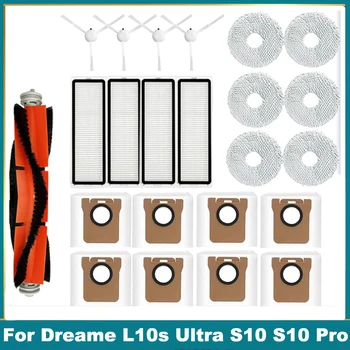 Для Dreame L10s Ultra S10 S10 Pro Mijia Omni X10 + Запасные Части Для Робота-Пылесоса Основная Боковая Щетка Hepa Фильтр Швабра
