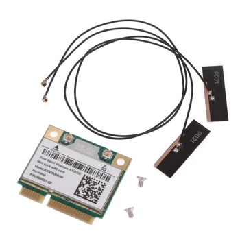 WiFi 6 Двухдиапазонная Беспроводная карта 2400 Мбит/с для Intel AX200 Mini PCI-E BT5.0 2,4 G/5G 802.11ax AX200HMW WiFi Адаптер