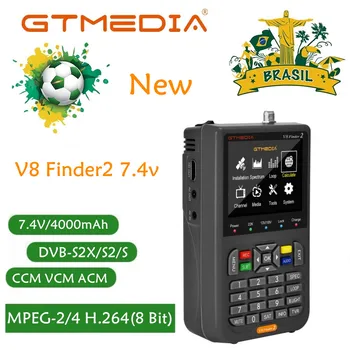 GTMEDIA V8 Finder2 7,4 В Устройство поиска спутникового сигнала DVB-S2X/S2/S H.265 vs ST-5150 V8 FINDER PRO WS6933 WS6980