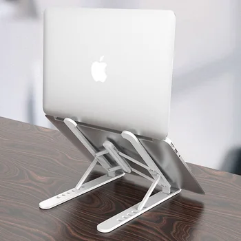 ABS Легкая подставка для ноутбука Macbook Pro Air для ноутбука с регулировкой для планшета Кронштейн для охлаждения Стояк Портативный держатель подставки для ноутбука