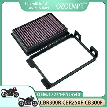 Воздушный фильтр мотоцикла OZOEMPT применяется к CBR300R CBR300 R RA 15-22 CBR250R 11-15 CB300F CB300 F FA 15-18  OEM: 17221-KYJ-640