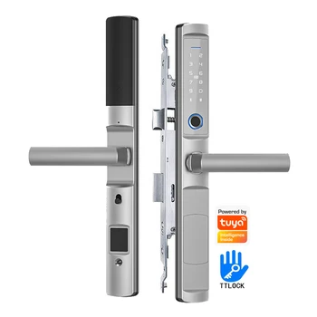 Водонепроницаемый магнитный электронный смарт-замок Wifi для ворот с приложением Tuya Smart life, цифровые замки для раздвижных дверей