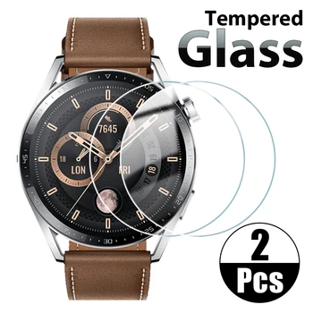 Защитная пленка из закаленного стекла для Huawei Watch GT3 GT 3 2 Pro 42 мм 46 мм Элегантные активные смарт-часы Прозрачная защитная крышка экрана