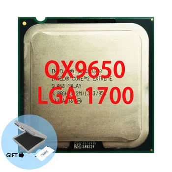 Для четырехъядерного процессора Intel Core 2 Extreme QX9650 3,0 ГГц L2 = 12M 1333 LGA 775