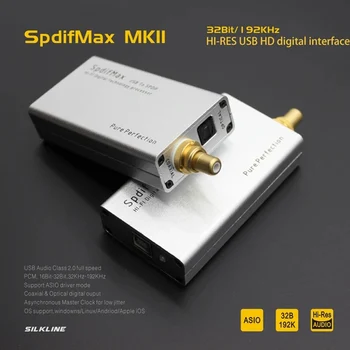DLHIFI USB Аудиофильская звуковая карта HD/XMOS Hi-Fi Цифровой интерфейс 32/192 K Hi-Res Внешний HD USB-оптический коаксиальный декодер DAC