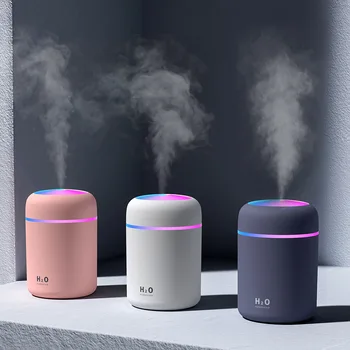 Arikn Мини-Увлажнитель воздуха USB-диффузор с ароматическими эфирными маслами для дома, автомобиля, Ультразвуковой туманообразователь Humificador со светодиодной подсветкой