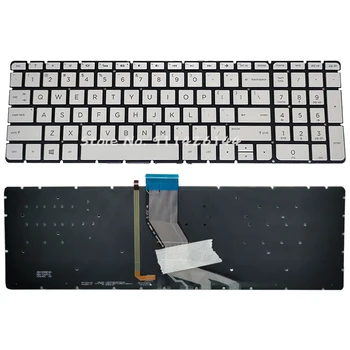 Английская клавиатура для ноутбука с подсветкой для HP pavilion 15-AB 15-AN 15-AU 15-AK 15-AR 15-AQ 15-bk 15-bc 17-G 17-AB Сменные клавиатуры